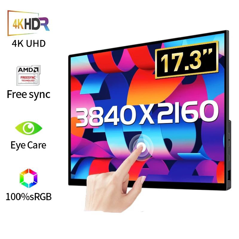 Jual Weichensi 4K portable display 144Hz touch screen 2K display ps5