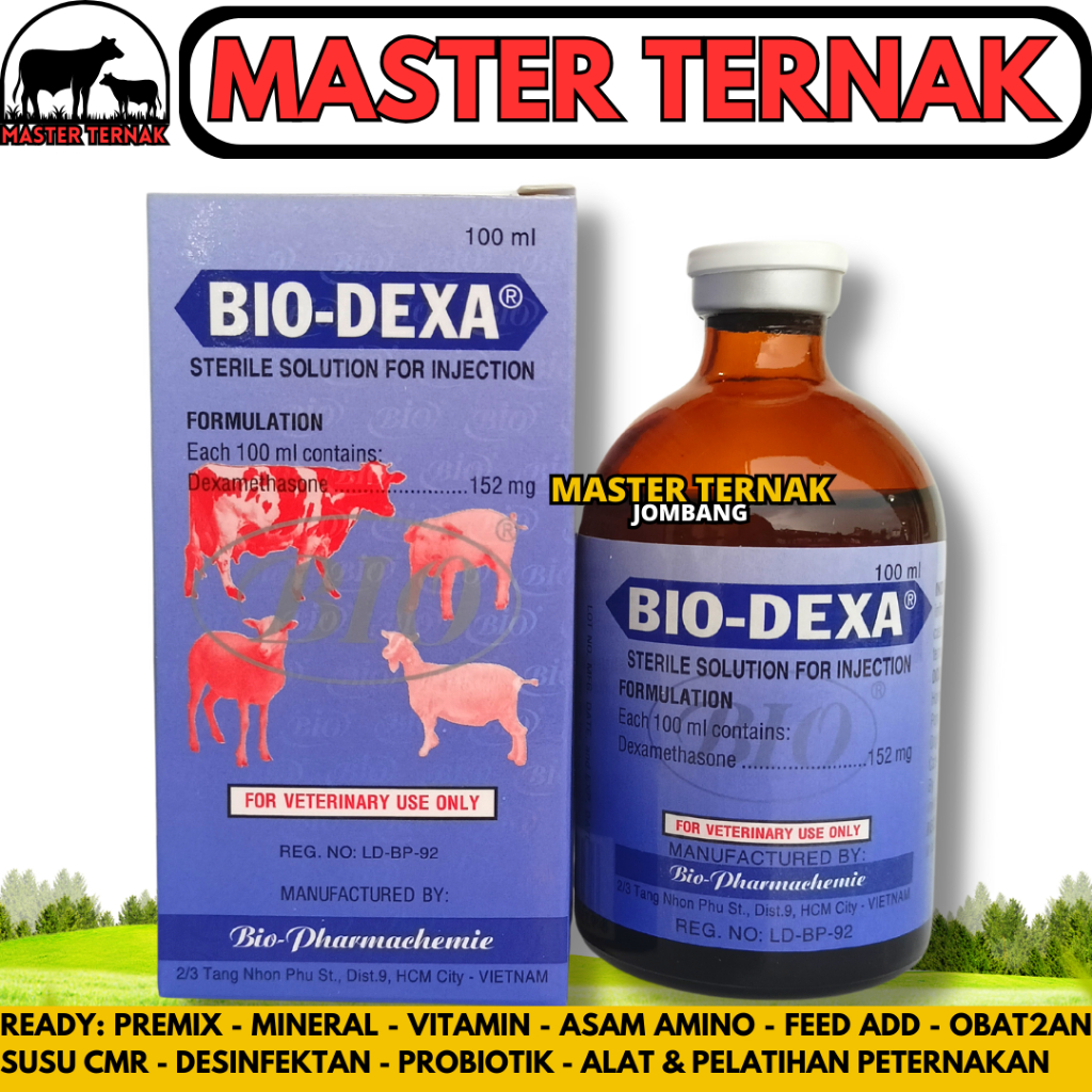 Jual BIO DEXA 100 ML - Anti Radang Anti Inflamasi Hewan - Like ...