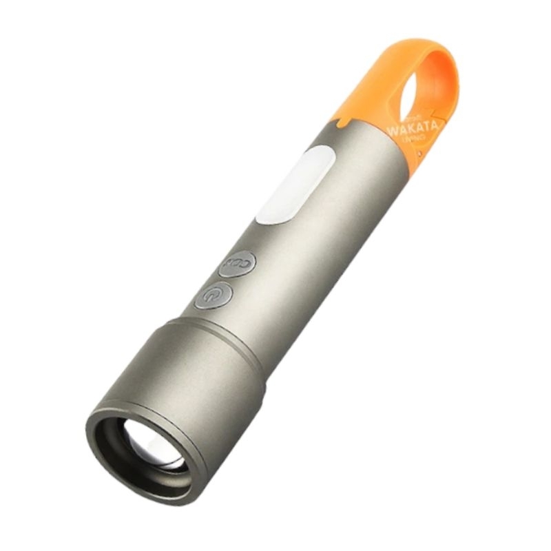 Jual Senter Led Super Terang Mini Rechargeable Silver 4Warna | Shopee ...