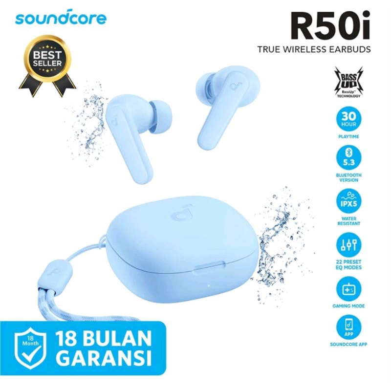 Jual Anker Soundcore R50i TWS Earbuds Super Bass IPX5 Waterproof ...