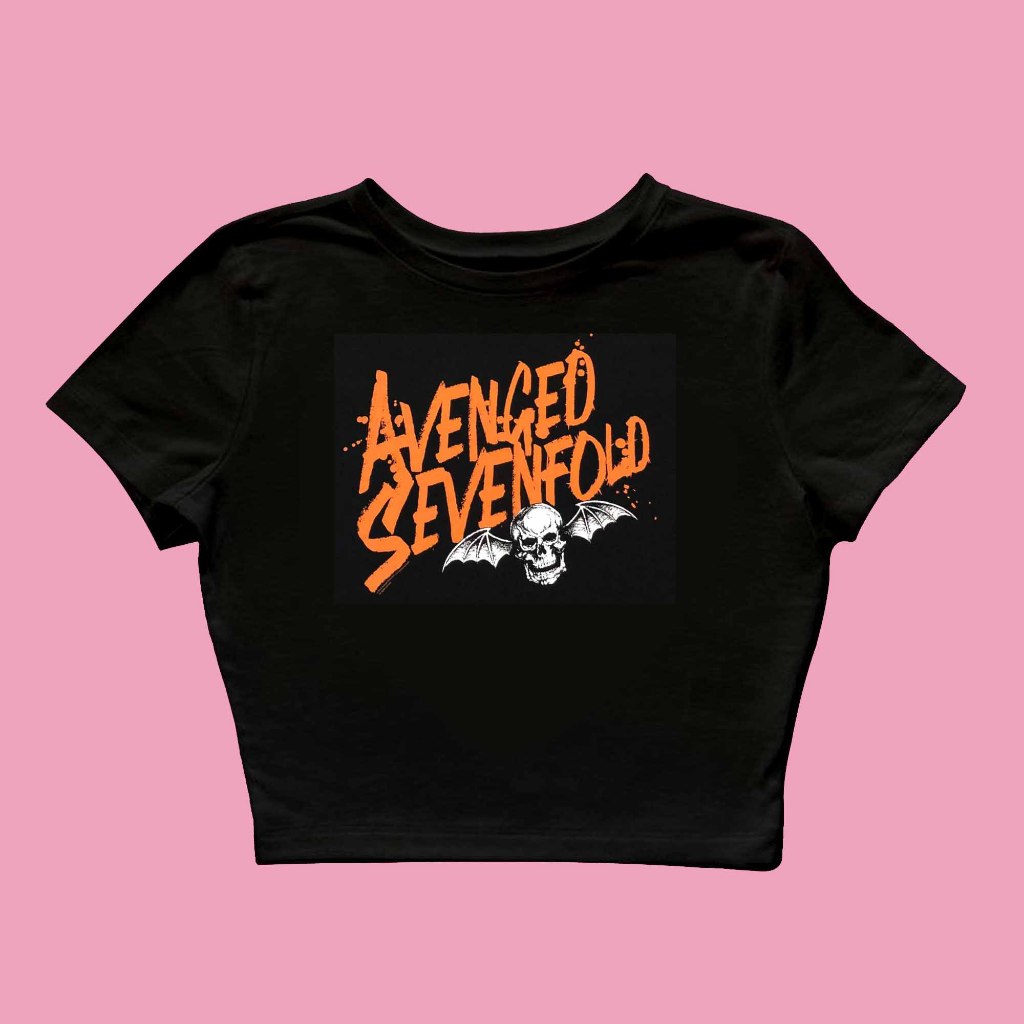 Jual Baby Tee Avenged Sevenfold Y2k Style Crop Tee | Shopee Indonesia