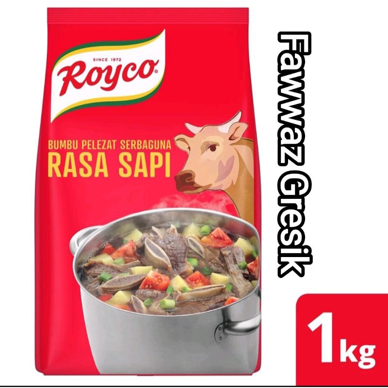 Jual Royco Rasa Kaldu Sapi 1kg - Halal Bumbu Pelezat Serbaguna Rasa ...