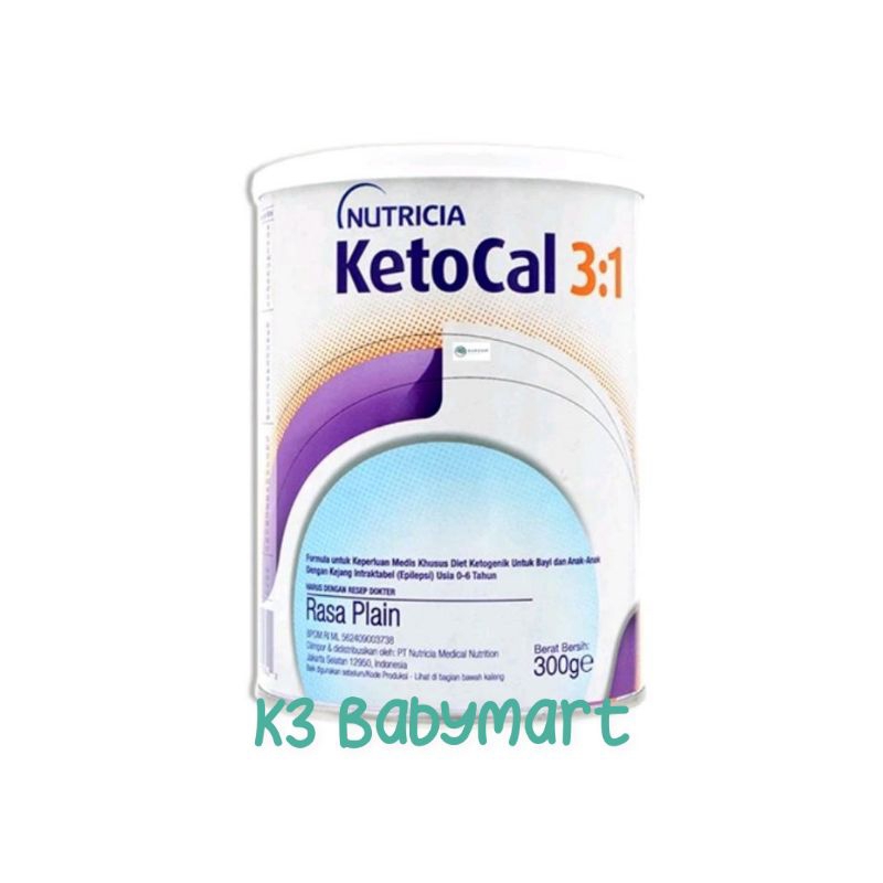 Jual Ketocal 3:1 susu formula medis khusus diet ketogenik nutricia ...