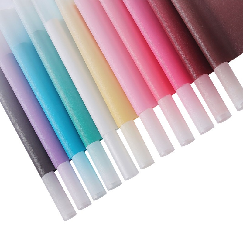 Jual 15 LEMBAR Flower Wrapping Paper Gradient Cellophane Kertas Buket ...
