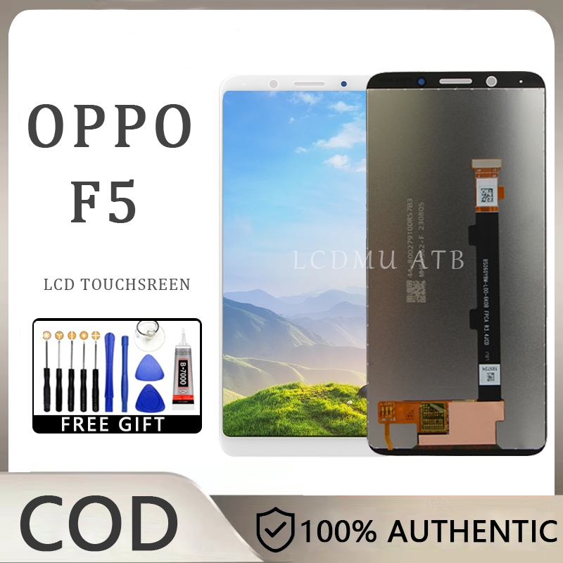 Jual 【ORIGINAL OEM】LCD OPPO F5 / F5 YOUTH / F5 PLUS ORIGINAL 100% FULL ...