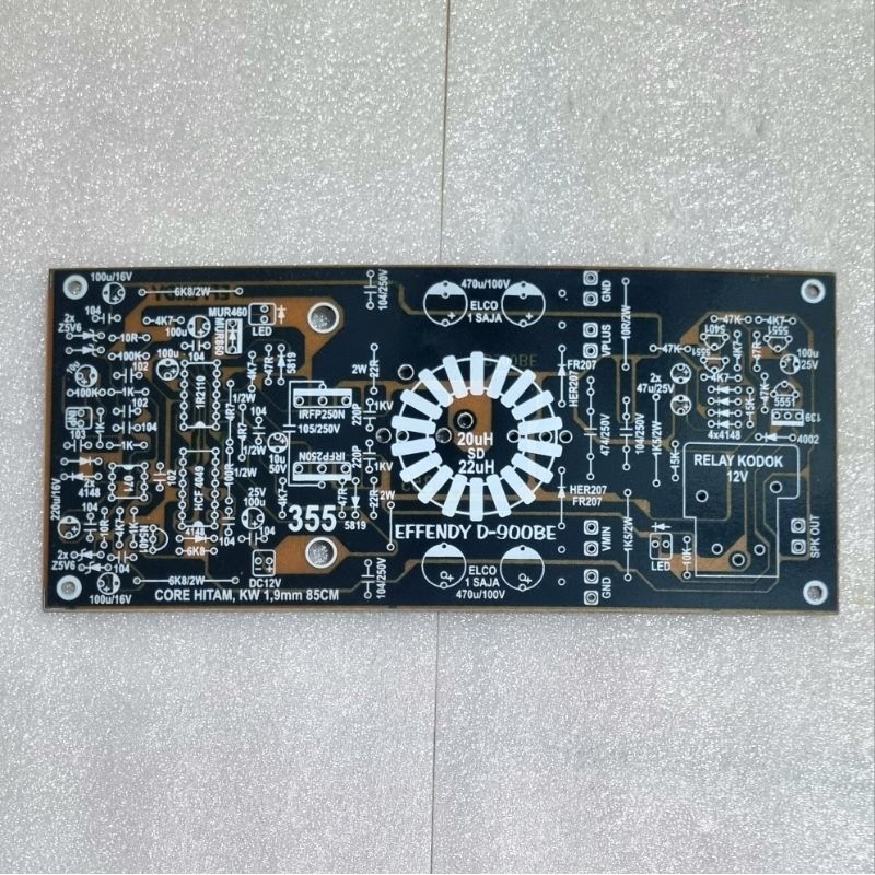 Jual PCB Power Class D D900 V3 EFFENDY D900BE Protector 355 | Shopee