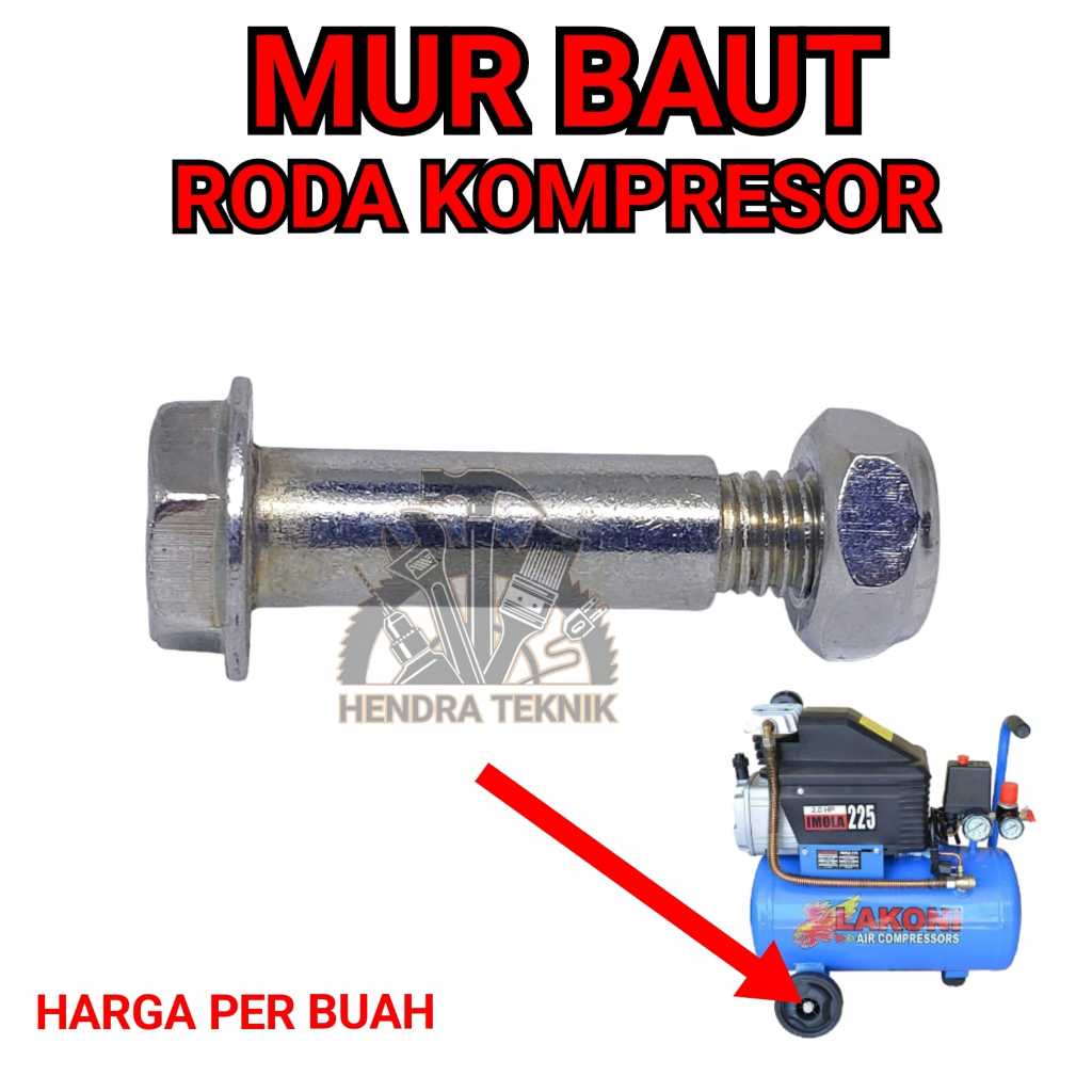 Jual AS RODA KOMPRESOR MUR BAUT RODA COMPRESSOR SPAREPART AS BESI IMPEK ...