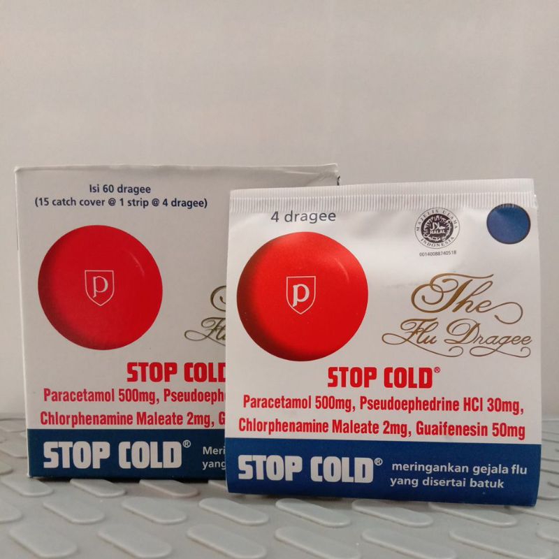 Jual stop cold (1strip isi 4tablet) | Shopee Indonesia