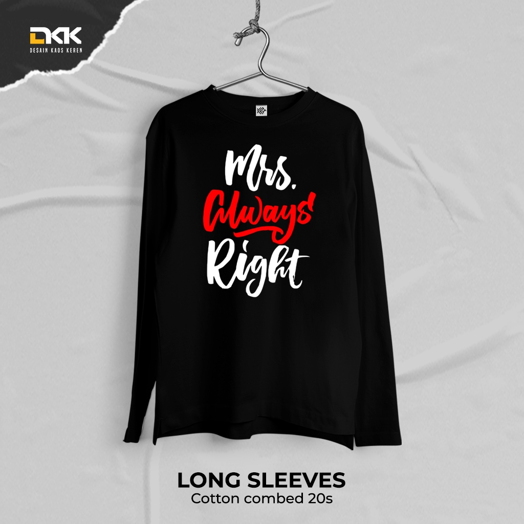 Jual Desain Kaos Keren - Kaos Couple Romantis Desain Mr & Mrs Right ...