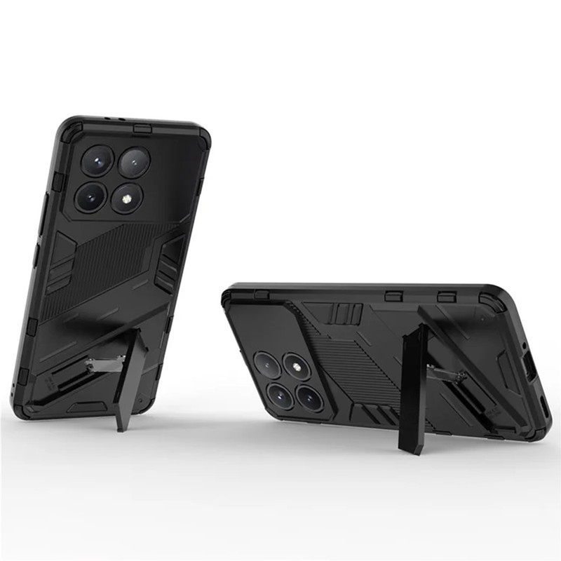 Jual Case Poco X6 Poco X6 Pro 5g Kickstand Armor Bibercas Hybrid Anti Crack Casing Full 1360