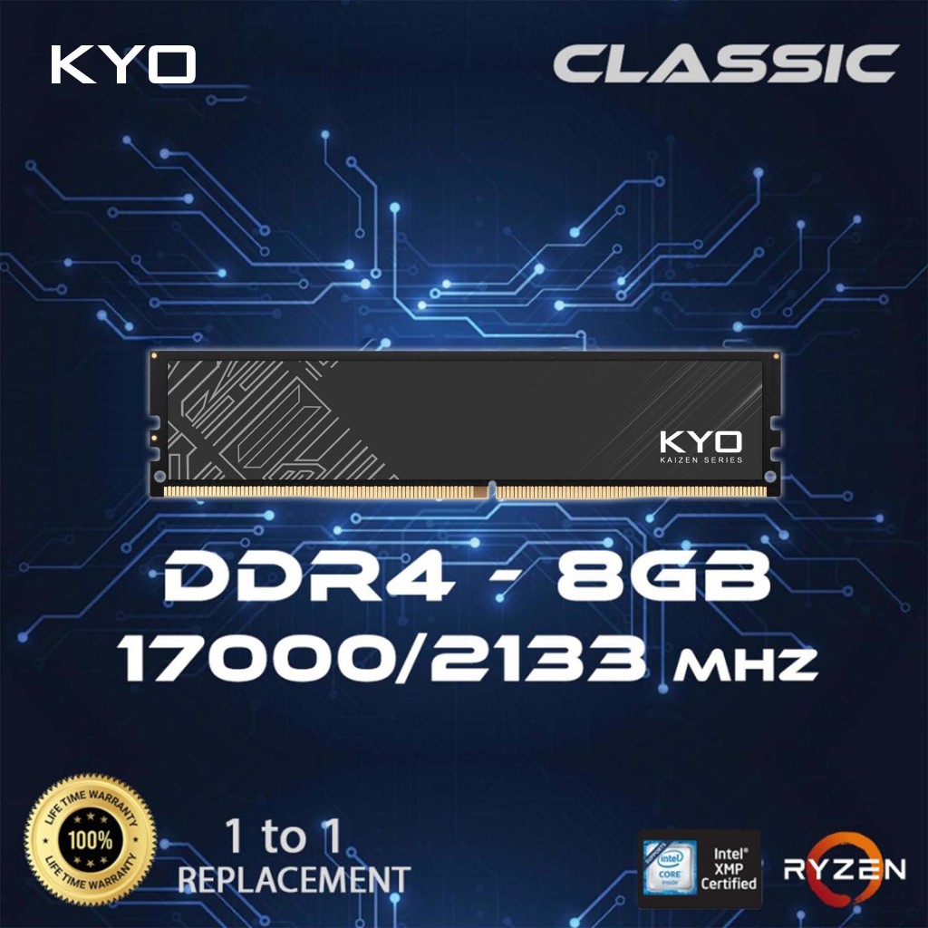 Jual RAM PC KAIZEN DDR4 8GB 17000 / 2133 MHz RAM PC DDR4 8GB 2133 MHz ...