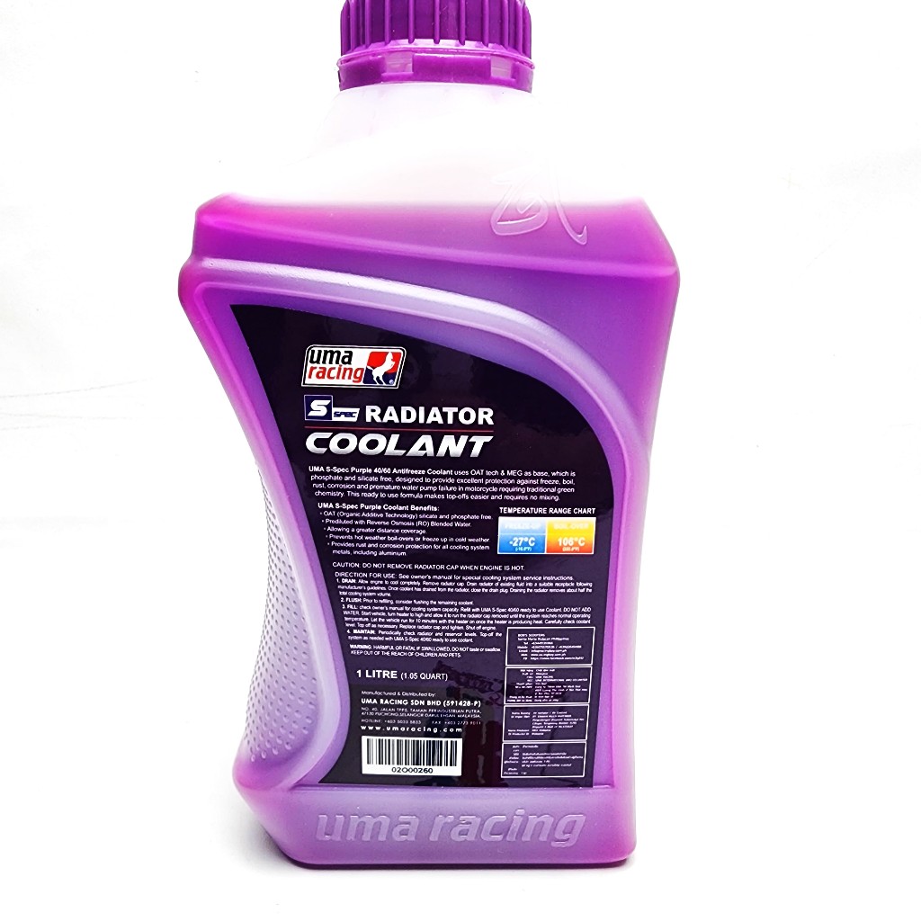 Jual Air Radiator Radiator Coolant UMA Racing Radiator Liquid 1L ...