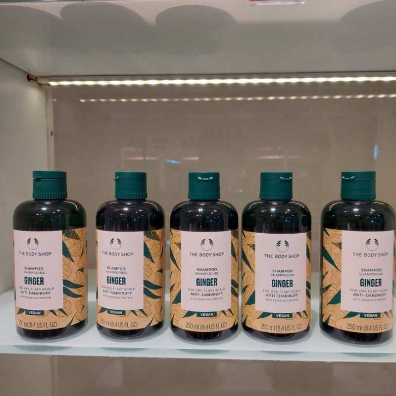 Jual The Body Shop Ginger Shampoo Anti Dandruff 250ml Shopee Indonesia
