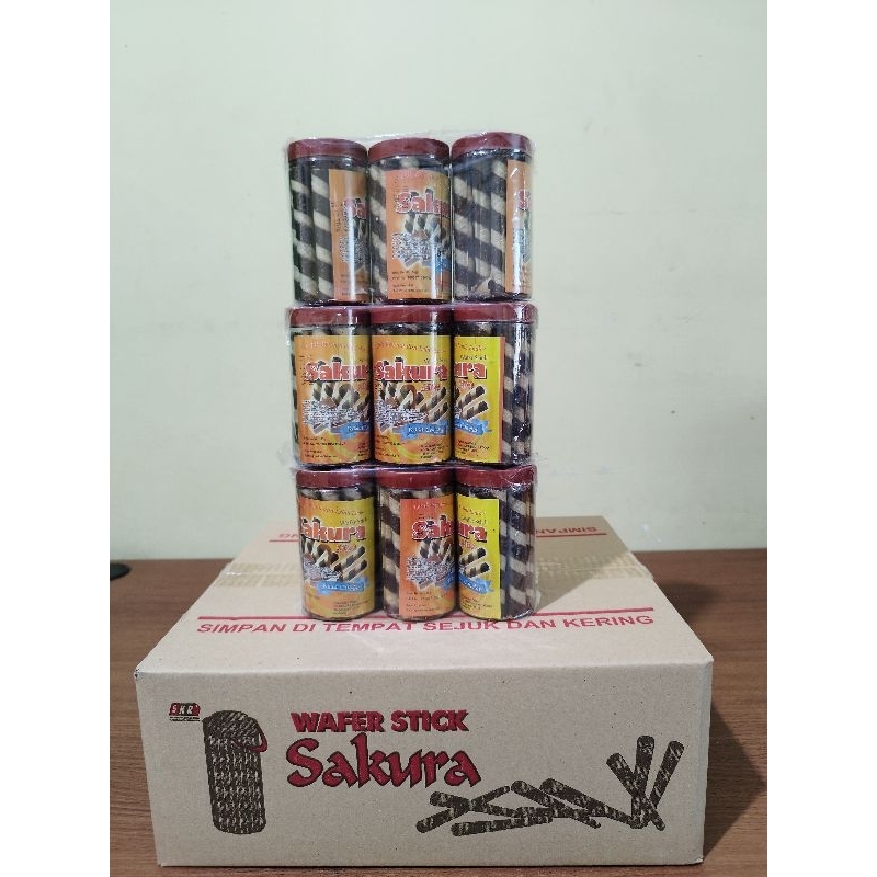 Jual Sakura Wafer Stick Toples Mini // Astor Sakura Toples Mini (Per ...