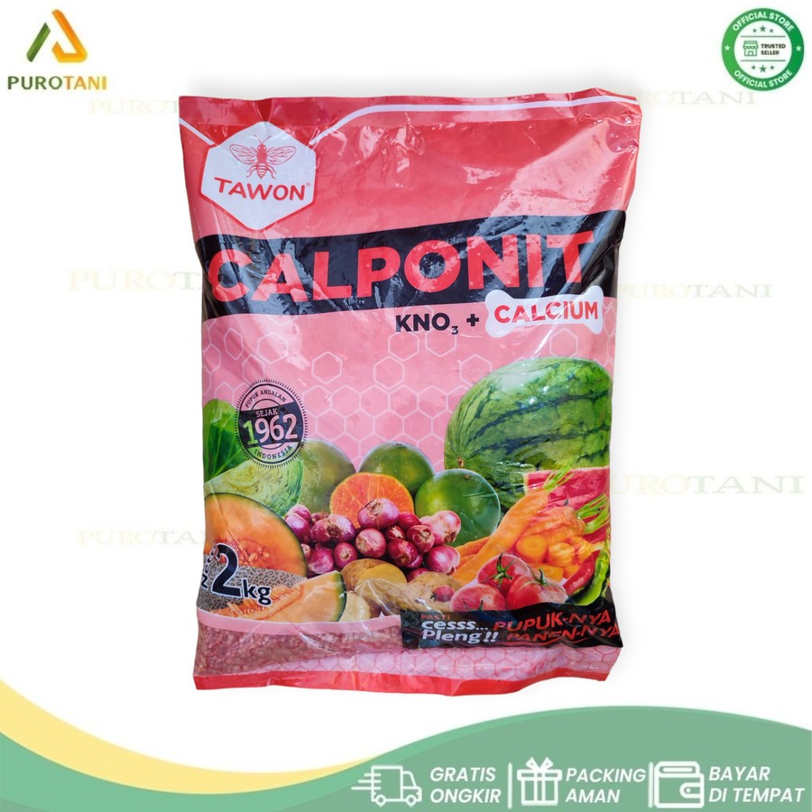 Jual Pupuk Tawon Calponit KNO3 plus Calcium 2kg | Shopee Indonesia
