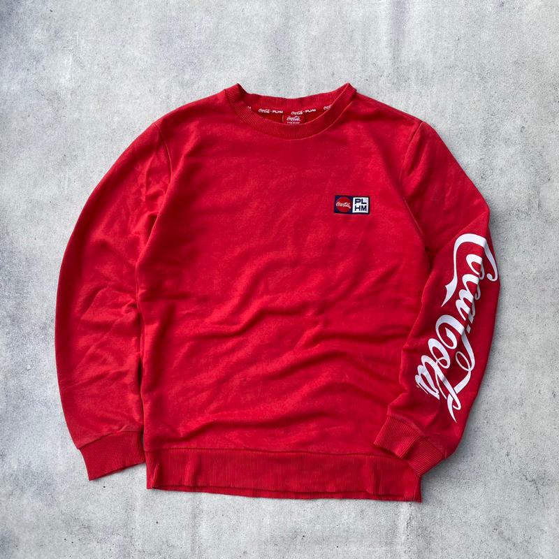 Jual CREWNECK COCA COLA X POLHAM (M) | Shopee Indonesia