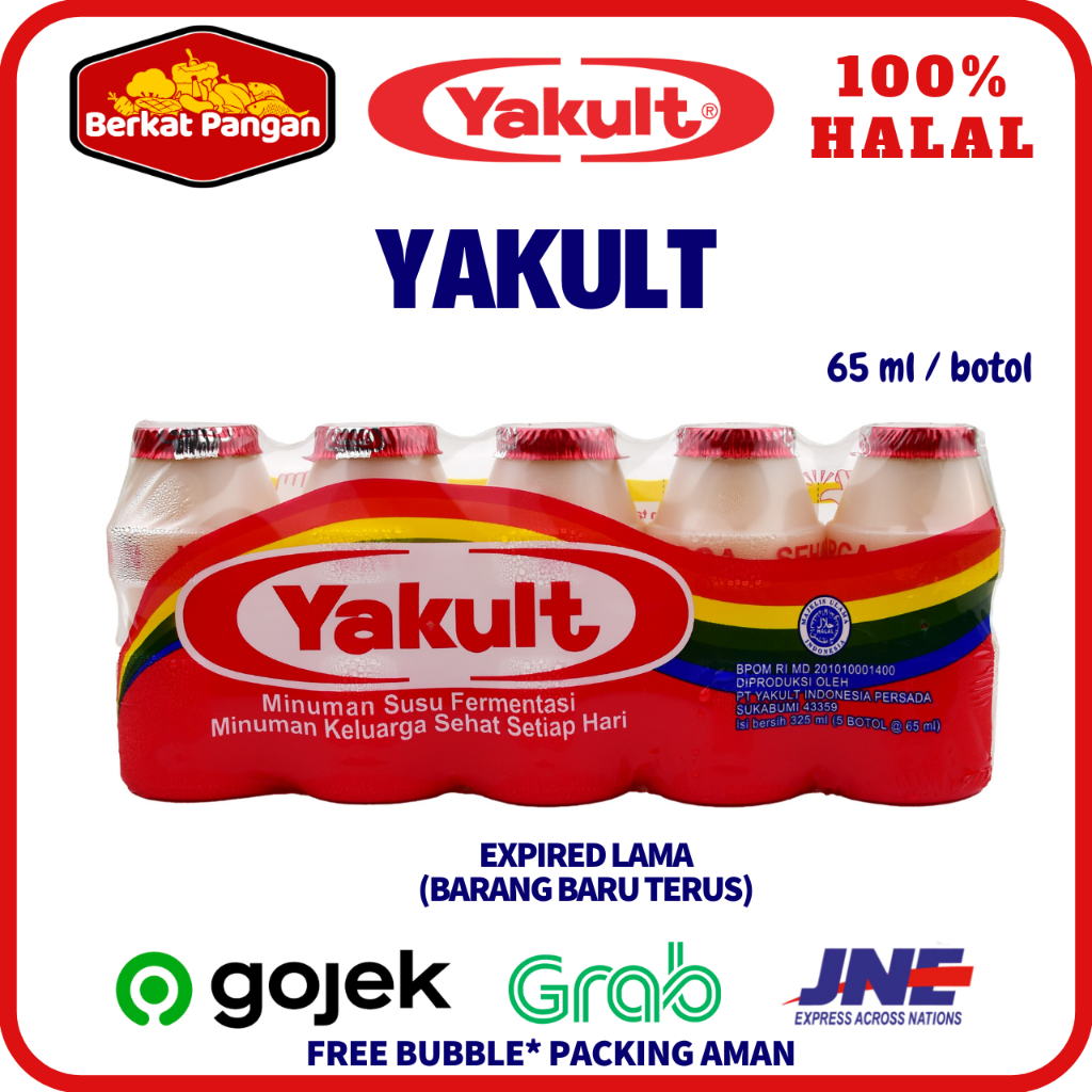 Jual Yakult Minuman Susu Fermentasi Probiotik Isi 5 Pcs Shopee Indonesia 2141