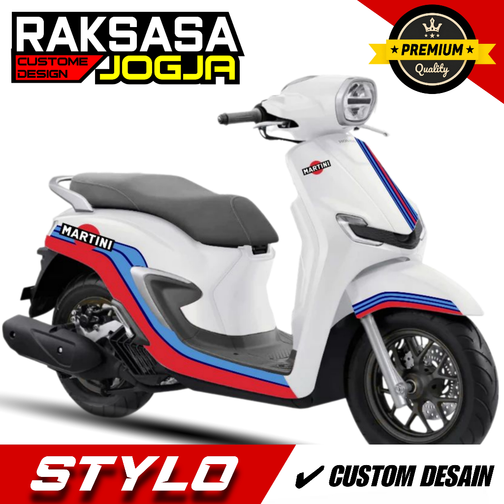 Jual STRIPING CUSTOM HONDA STYLO KUALITAS PREMIUM / STRIPING VARIASI ...