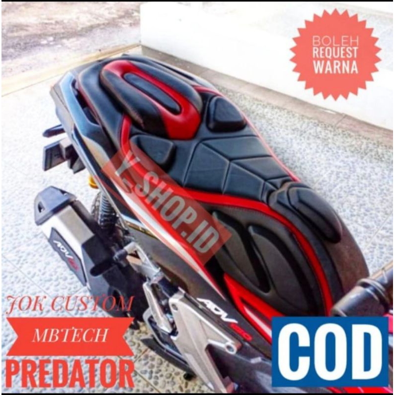 Jual Jok Motor Custom Modifikasi Honda Adv Pnp Retro Predator Mbatech Shopee Indonesia