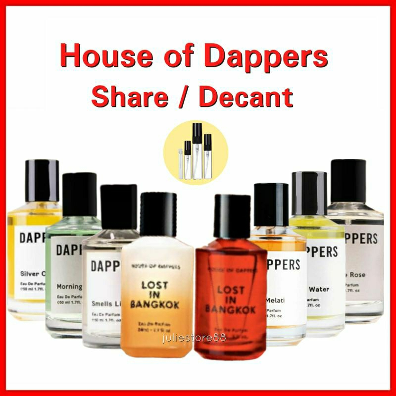 Jual (Decant / Share) House of Dappers Parfum Mango Sticky Rice Smells Like A Baby Teh Melati