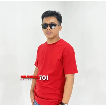 MILENIAL Kaos Polos Cotton Combed 30s Premium Lengan Pendek Kaos Reguler Unisex