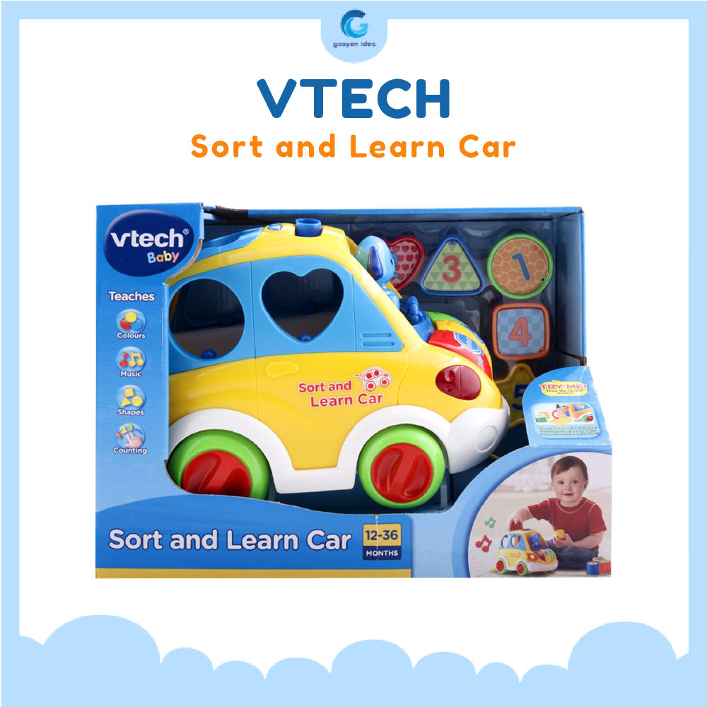 Jual Puppy's Musical Car - VTECH Sort And Learn Car | Shopee Indonesia