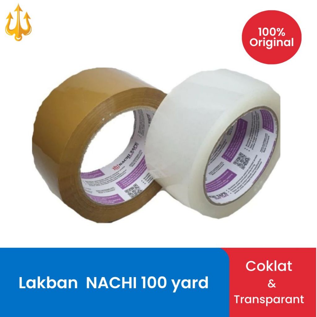 Jual Lakban Nachi 2 Inchx100 Yard 