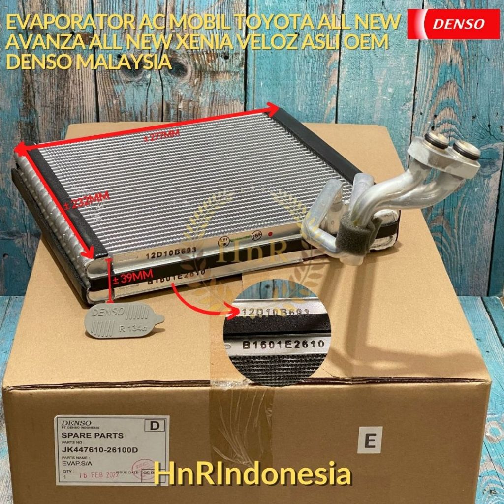 Jual Evaporator AC Mobil Toyota All New Avanza All New Xenia Veloz