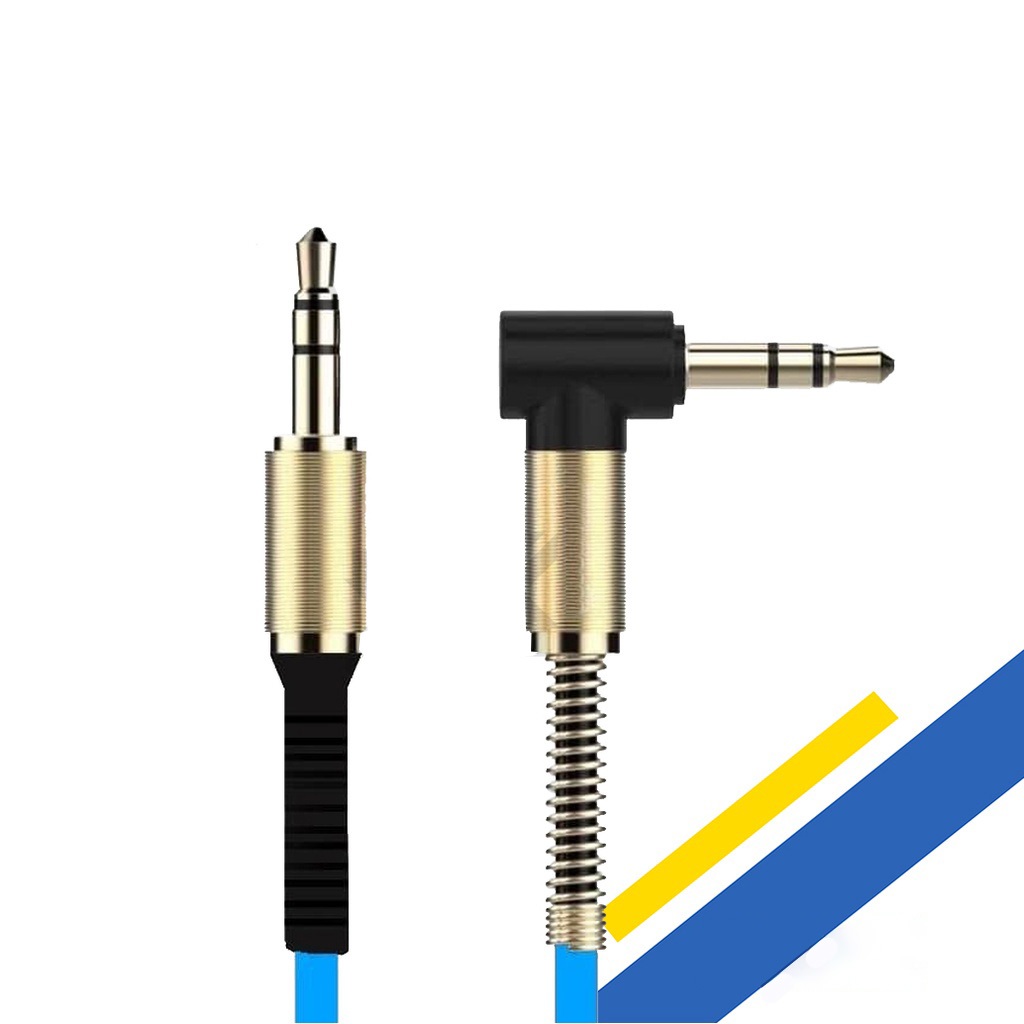 Jual KABEL AUDIO AUX JACK 3.5MM DARI HP KE SPEAKER/MOBIL/HEADPHONE