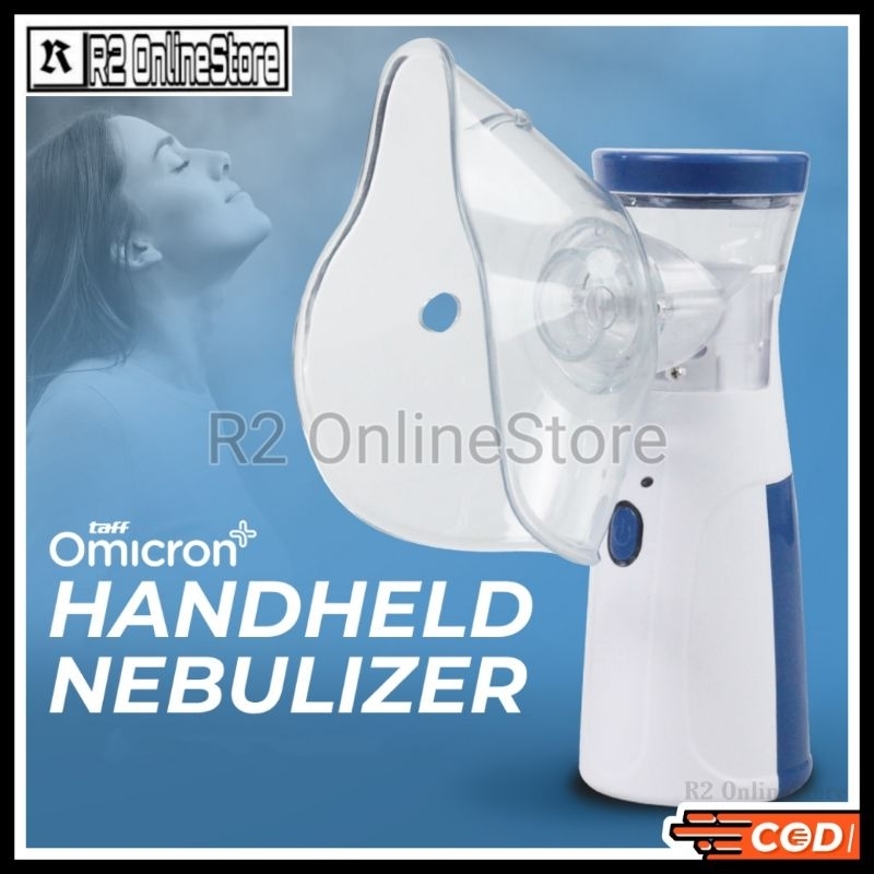 Jual TaffOmicron Alat Terapi Pernapasan Handheld Inhaler Nebulizer ...