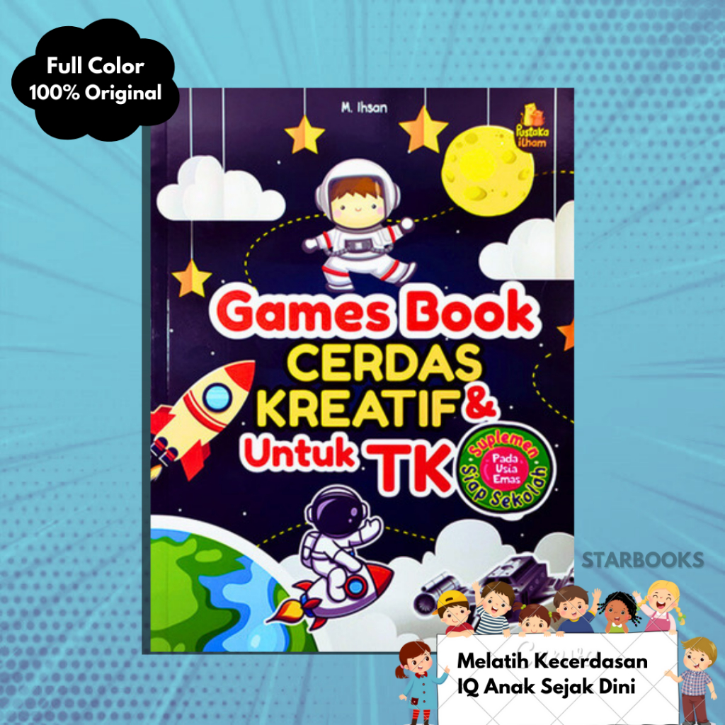 Jual Buku Aktivitas Anak Tk Paud Activity Games Book Cerdas And Kreatif