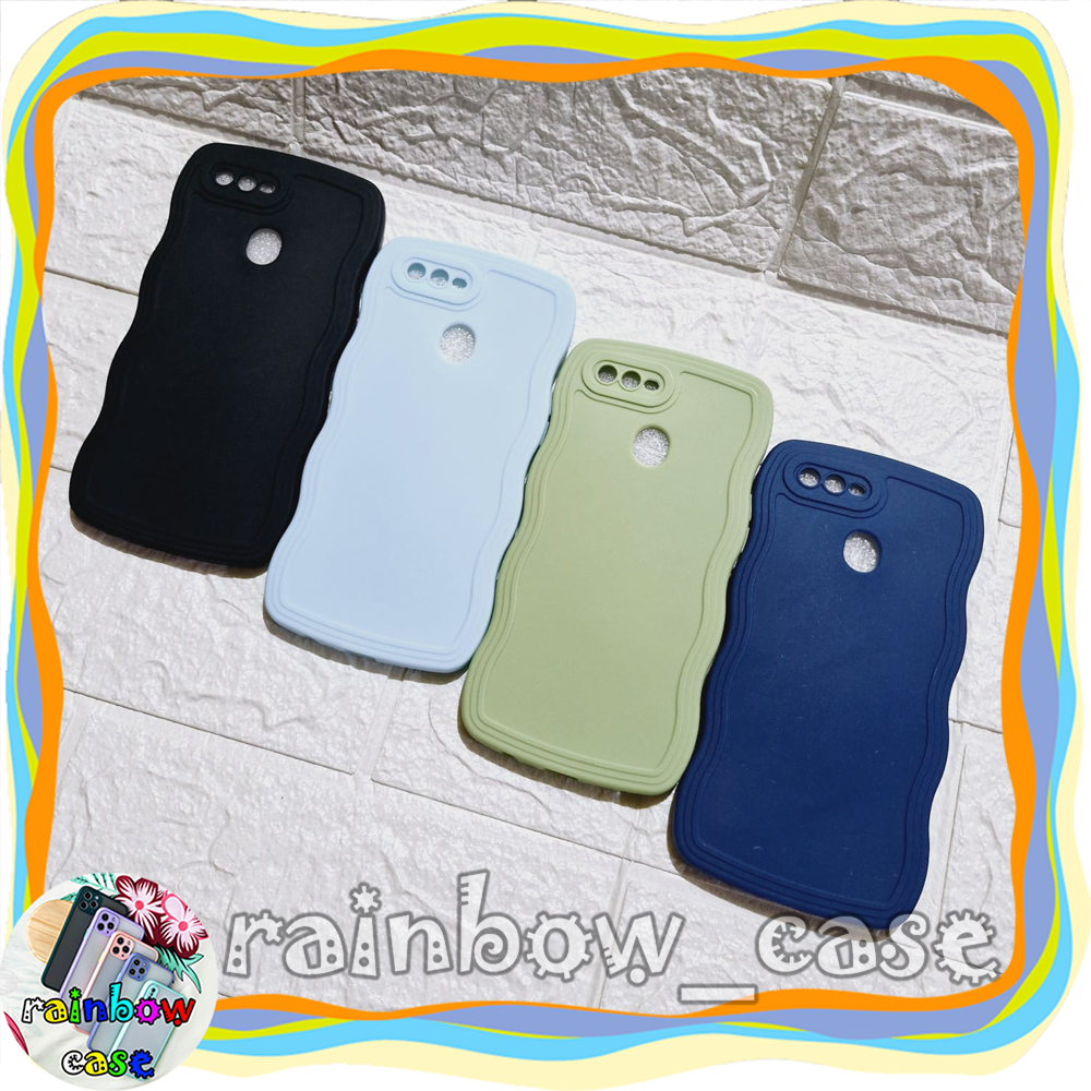 Jual Oppo A5s A7 A11k A12 F9 Case Macaron Gelombang Pro Camera Shopee Indonesia 6975