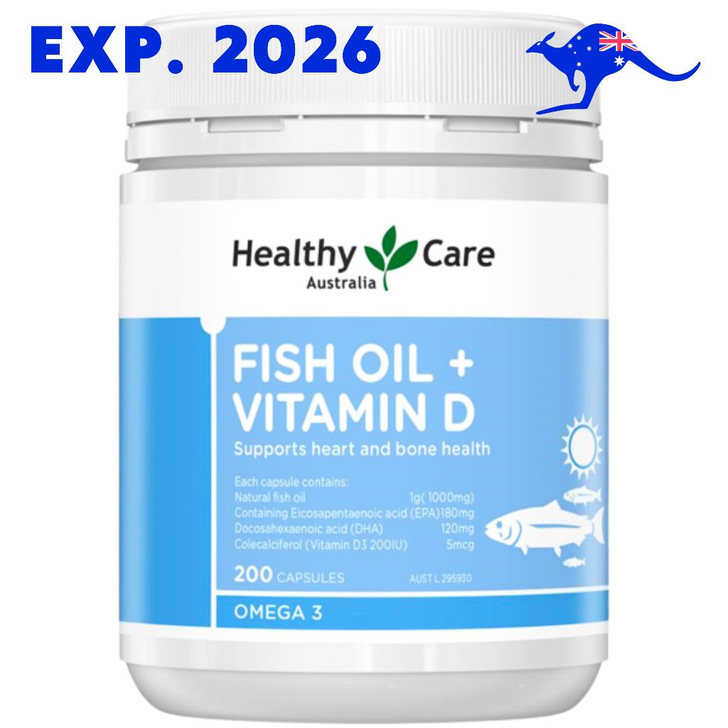 Jual Healthy Care Fish Oil 1000mg 400 Capsules Omega 3 6 9 369 ...