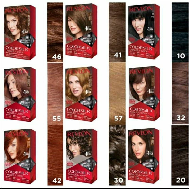 Jual REVLON Colorsilk Hair Color Cat Rambut Revlon | Shopee Indonesia