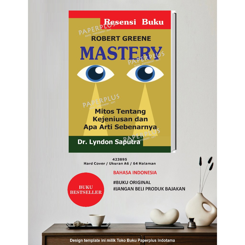 Jual Mastery By Robert Greene Resensi Buku Inspirasi Hc