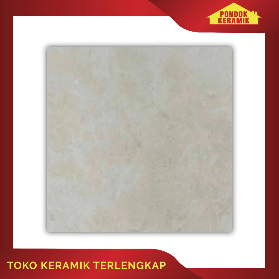 Keramik Lantai Hercules 50x50 Malaka Light Beige Motif Marble