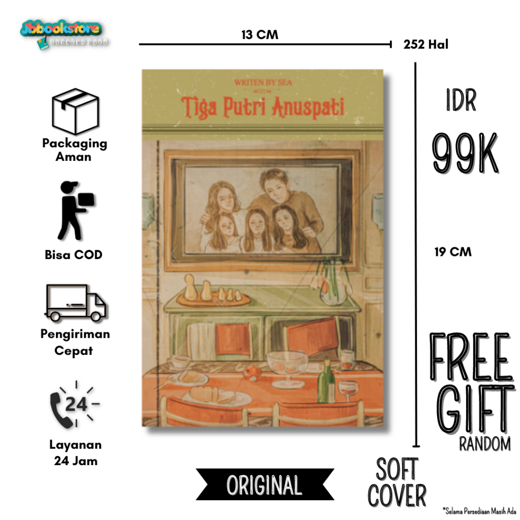Jual Novel Tiga Putri Anuspati - Mutiara FH - Akad | Shopee Indonesia