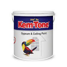 Jual KEMTONE GYPSUM - Cat Khusus Plafon/Gypsum Ceiling Paint 5kg ...