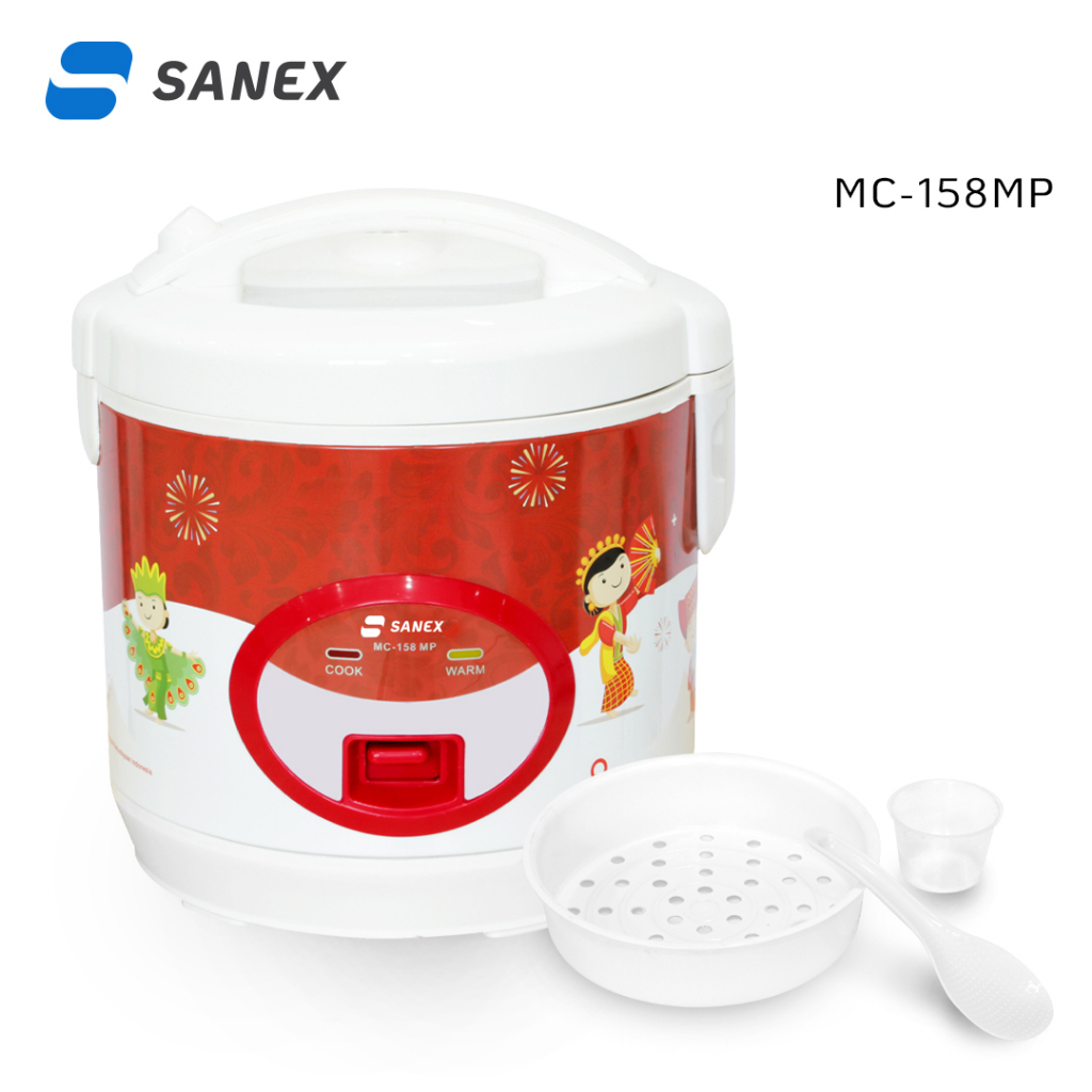 Jual Sanex Rice Cooker MC158 Ukuran 1 Liter Penanak Nasi Hemat Listrik