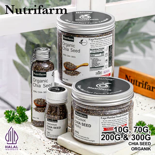 Nutrifarm Chia Seeds 10g 70g 200g 300g