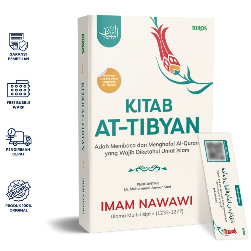 Jual Kitab At-Tibyan - Adab Membaca Dan Menghafal Al Qur'an ( Terjemah ...