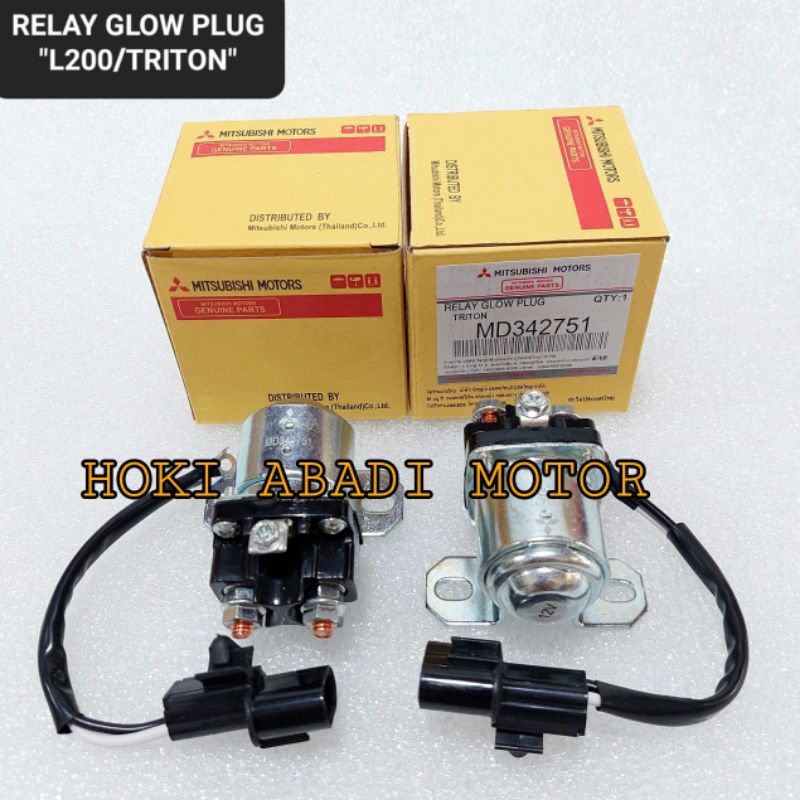Jual Relay Glow Plug Relay Pemanas Mitsubishi L200 Triton MD342751