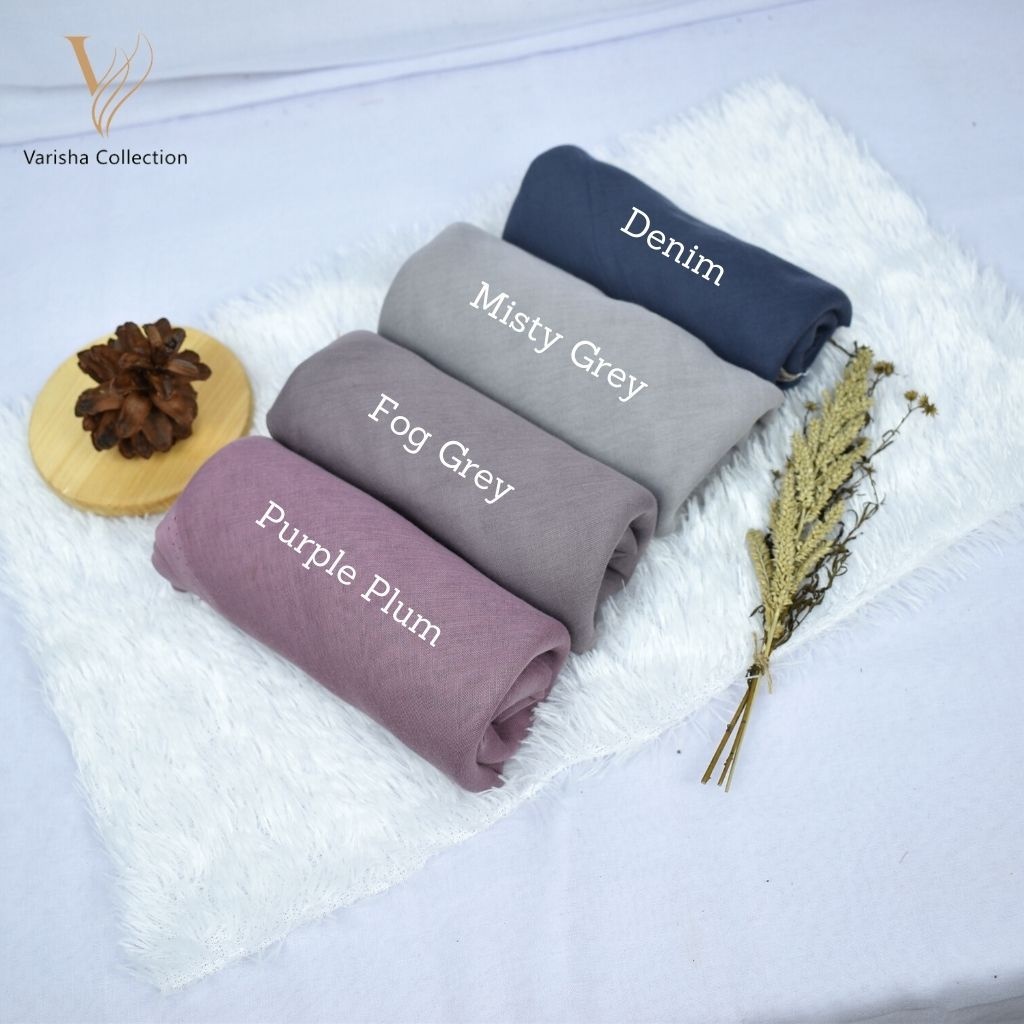 Jual VARISHA 4# Kerudung Segiempat Hijab Paris Polos VARISHA Collection ...