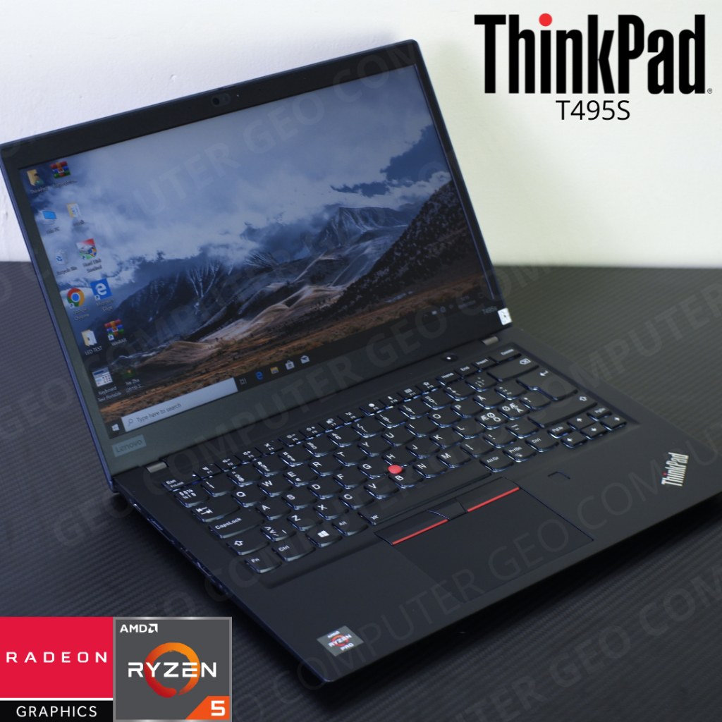 Jual Lenovo Thinkpad T495s AMD Ryzen /AMD Radeon/Laptop Gaming Desain Shopee Indonesia