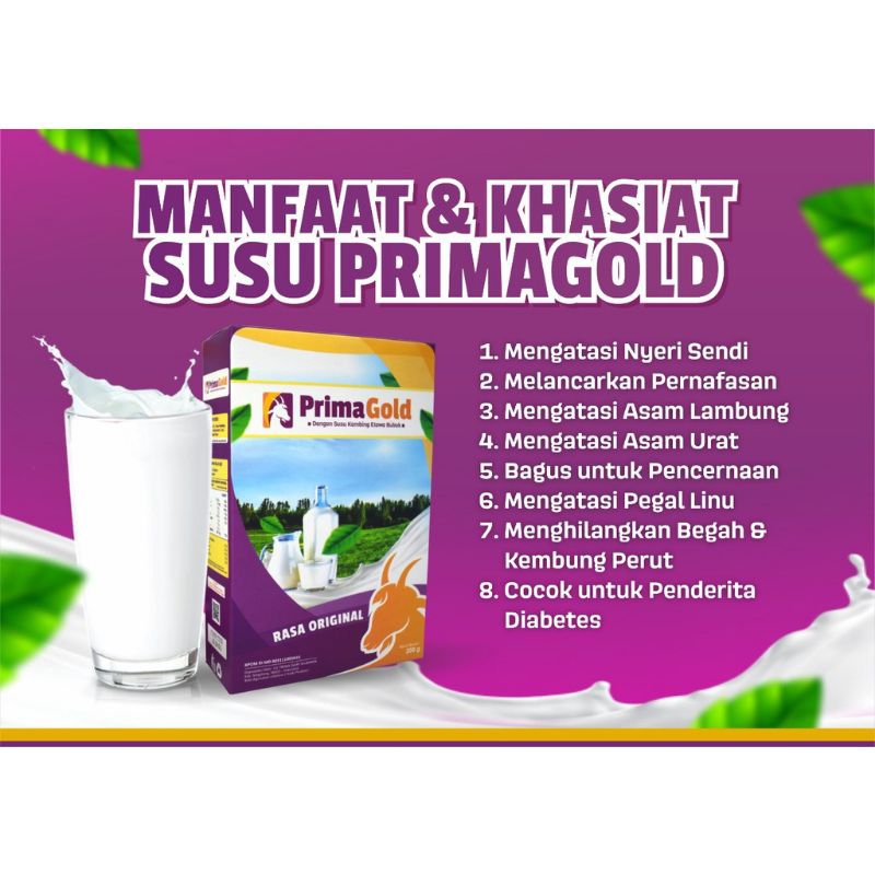 Jual primagold paket 4 box susu kambing etawa murni primagold 200gr ORI ...