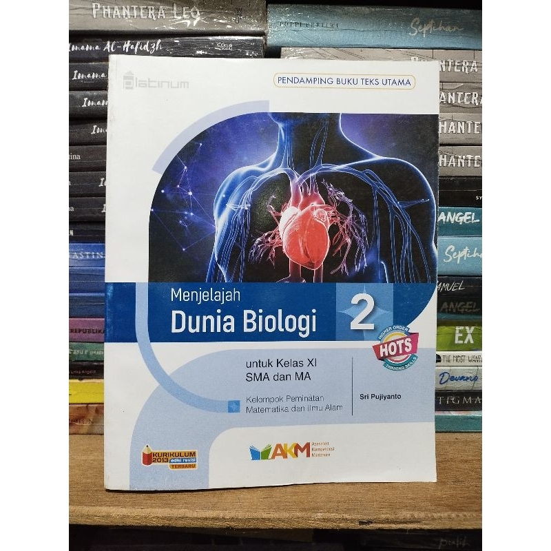 Jual Buku MENJELAJAH DUNIA BIOLOGI 2 SMA/MA KELAS XI AKM PLATINUM ...