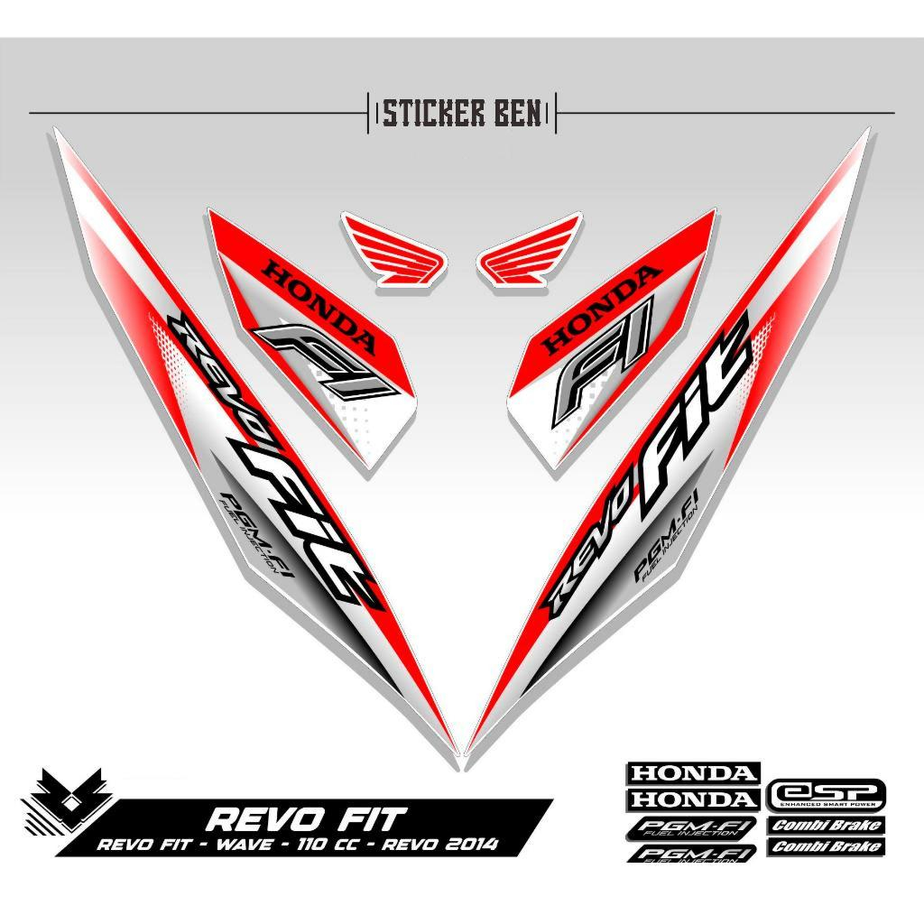 Jual STRIPING REVO FIT MOTIF X11/2014/API/HOTWHELLS/TRIBAL/FIRE/FI ...