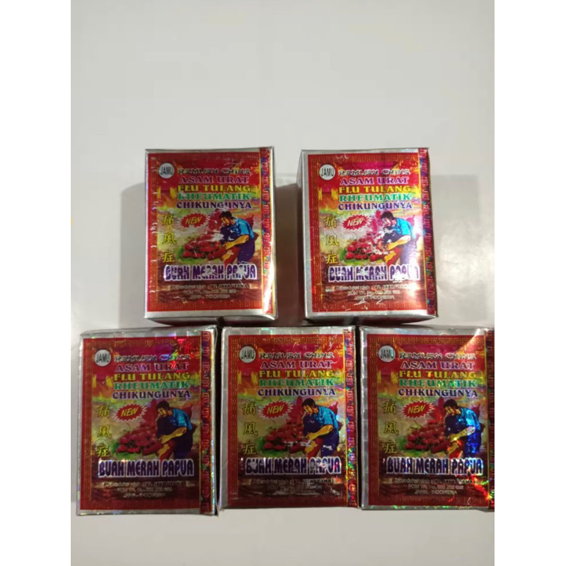 Jual Buah Merah Papua Serbuk Original Isi 12 Sachet Shopee Indonesia