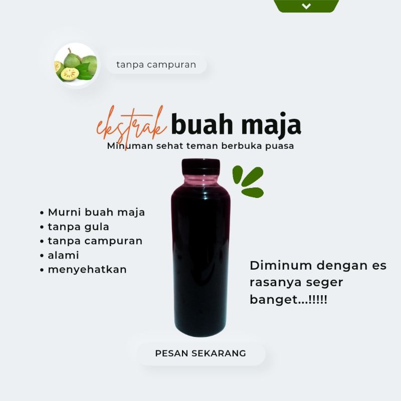 Jual JAVA COLA HEALHTY DRINK MINUMAN SARI BUAH MAJA(AEGLE MARMELOS ...