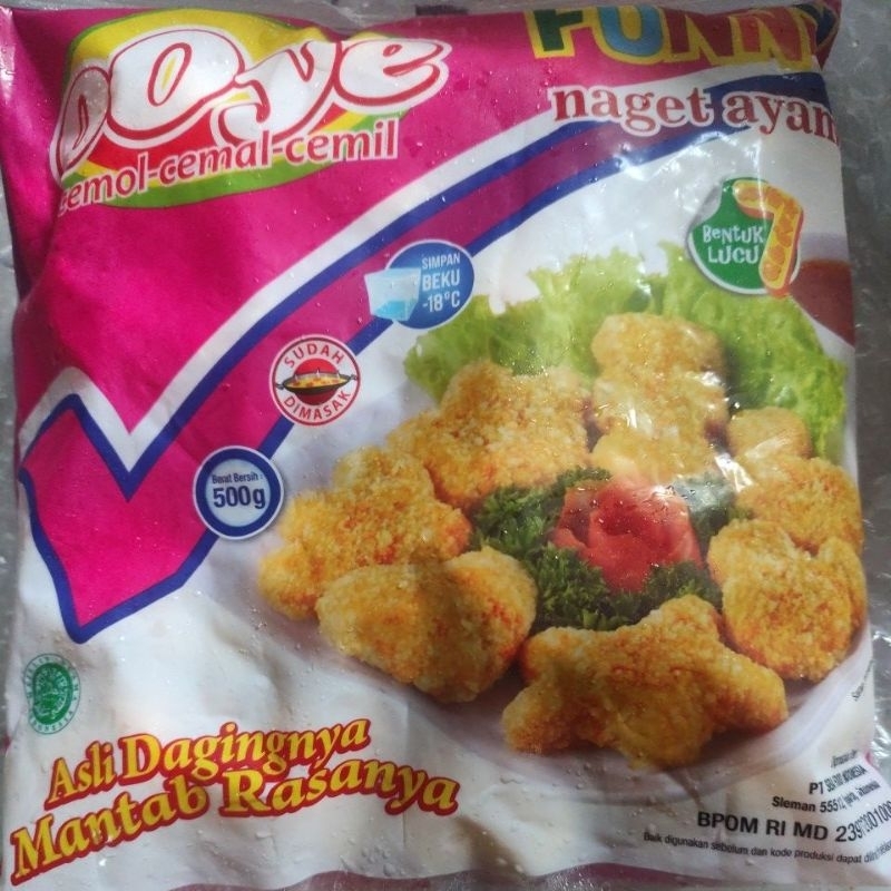 Jual Nugget ayam asli ooye 500 gram | Shopee Indonesia
